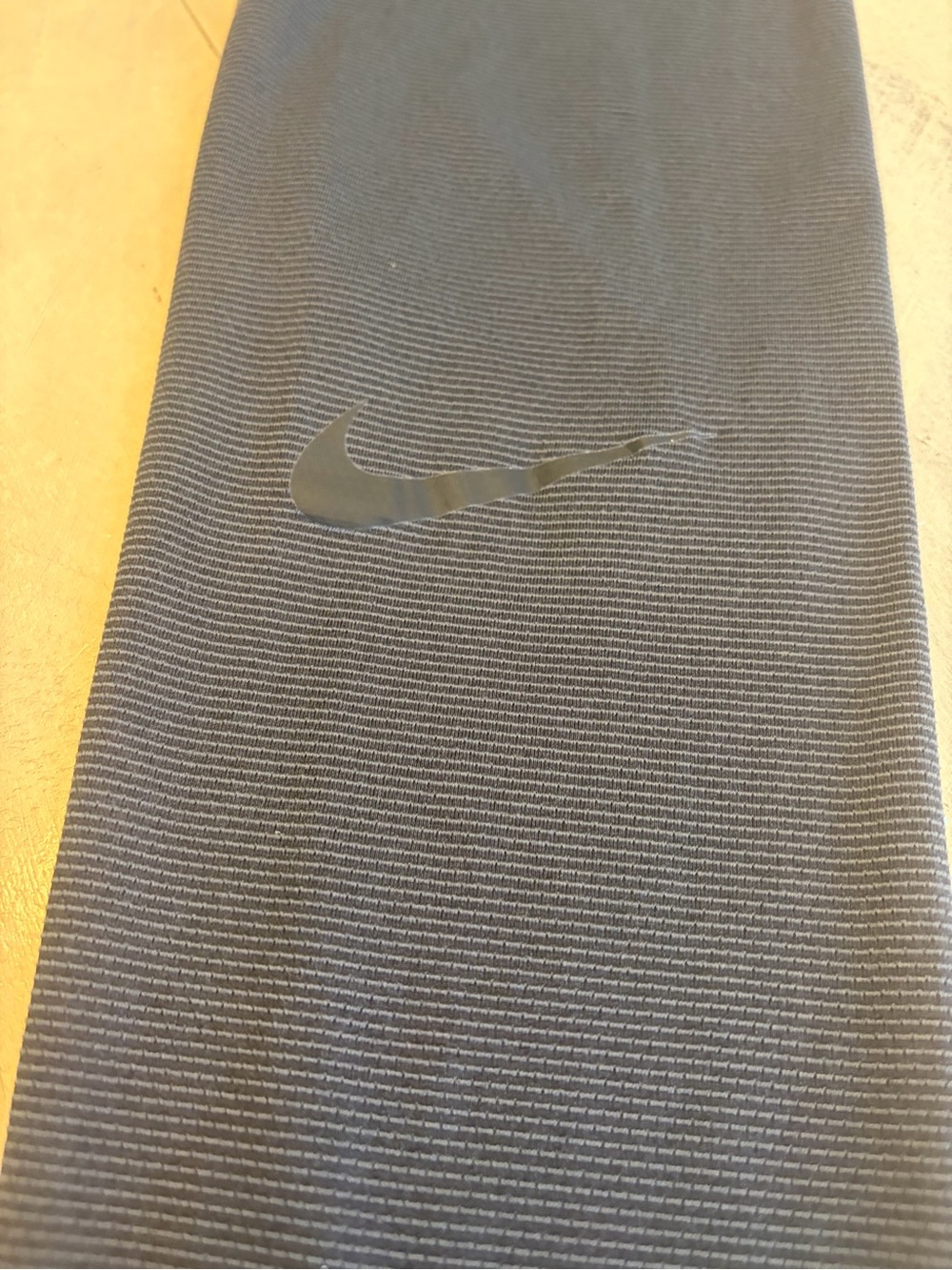 Mens Nike Pro Combat Leggings Compression Pants Black/Gray Size XL NWT - Picture 2 of 8